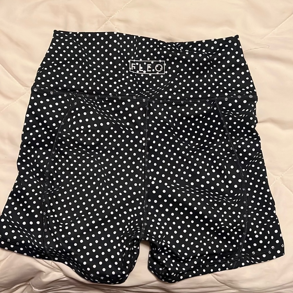 FLEO M short high rise shorts polka dot